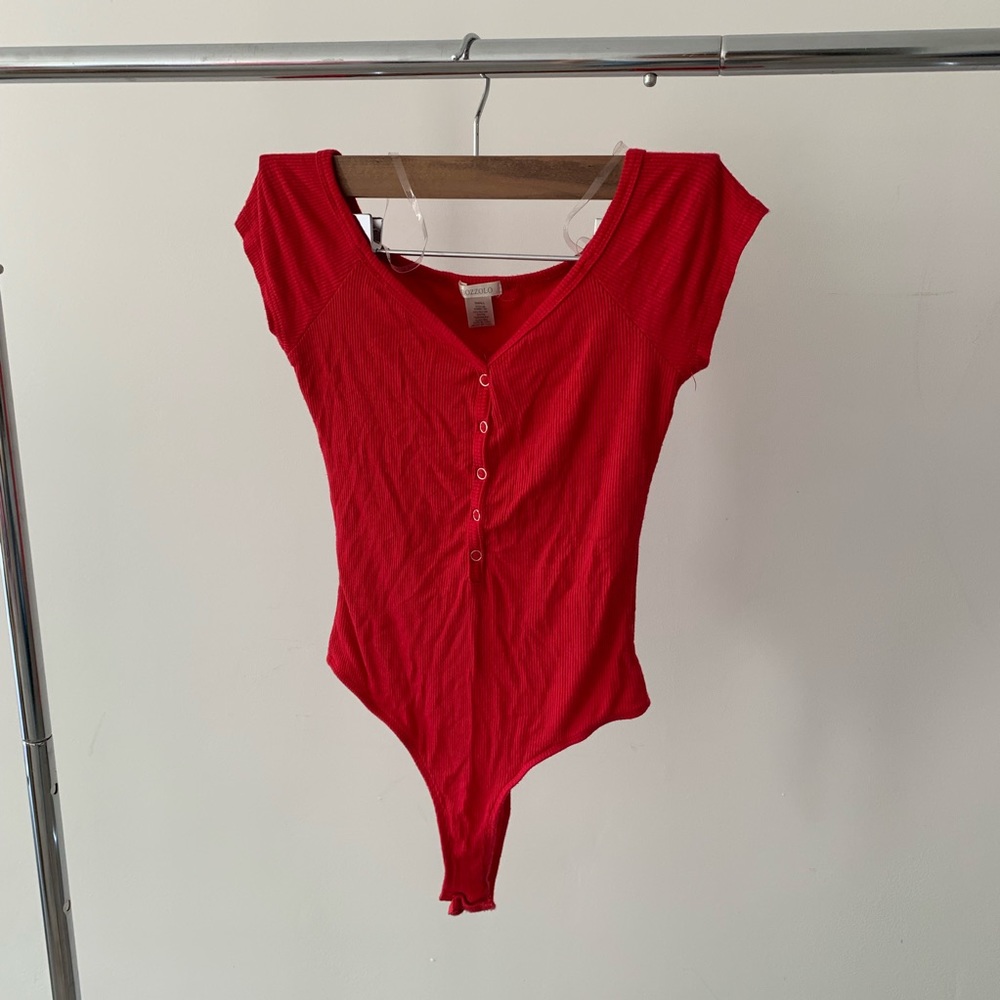 Off the shoulder bodysuit